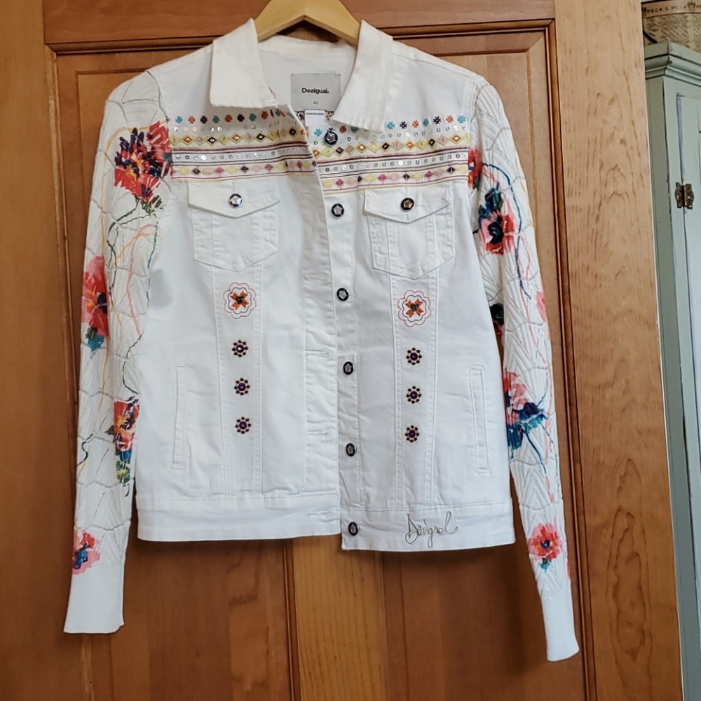 Desigual White jacket